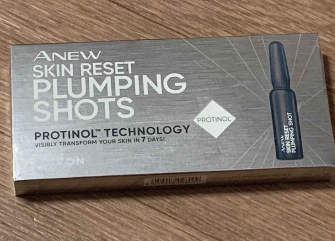 Anew skin reset plumping shots 7 x 1.3ml brand new in box