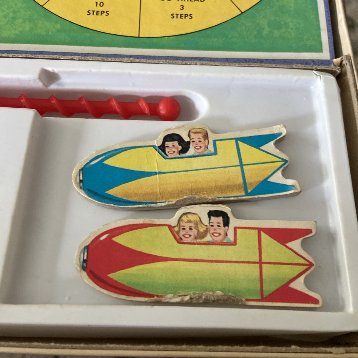 Walt Disney's Disneyland Board Game 1965 COMPLETE Vintage Wear | eBay