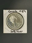 50% Silver 1989 ROYAL CANADIAN MINT MACKENZIE RIVER 500 PROOF $1 23.33 Grams