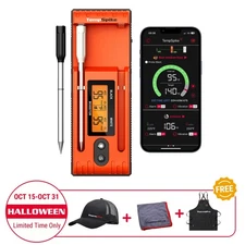 ThermoPro TempSpike TP962 Wireless Meat Thermometer with 2 Probes Halloween deal