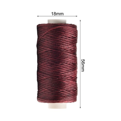 Premium Waxed Sewing Line Thread for Leather Crafts and For DIY Projects - Picture 7 of 36