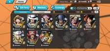 One piece bounty rush account  6 ex account