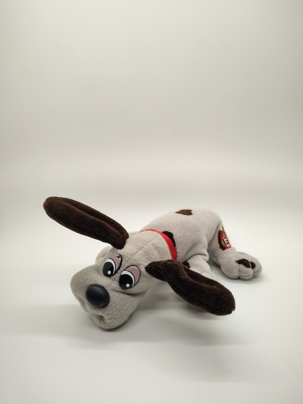 Vintage 80s Tonka Spotted Pound Puppy 7.5" Made In Thailand