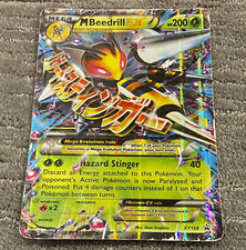 The Pokemon Company M Beedrill EX XY158 Promo Cards Holo Promo jumbo card
