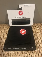 CASTELLI Upf 50+ Light Knee Sleeves Black Unisex Size Large New With Tag