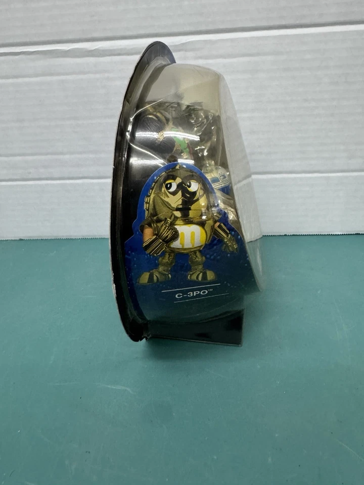 Bonecos Star Wars Chocolate Mpire C3PO Queen Amidala M&M's lacrados de fábrica - Imagem 4 de 4