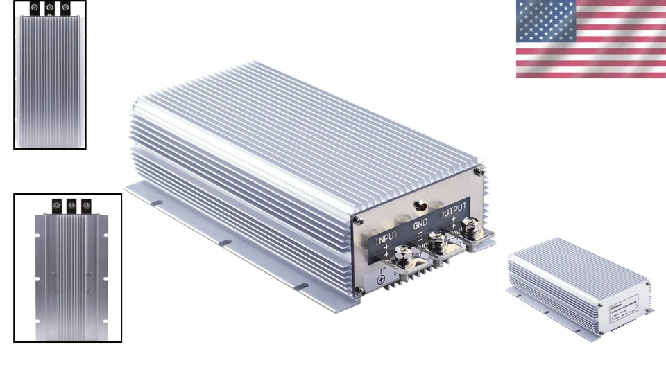 DC 12V to 24V Step Up Converter - 50A, Comprehensive Protection Features - Image 2 of 4