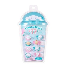 Sanrio Cinnamoroll 3D Nail Parts Set – Character Nail Art Decorations with Adhes