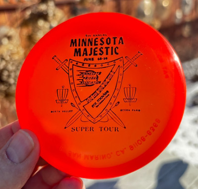 Minnesota Majestic Tour Innova San Marino MINI Disc Golf (Free Frisbee Pin) #653