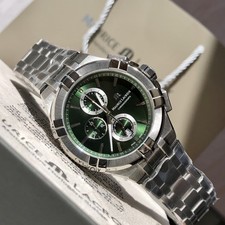 New Maurice Lacroix Aikon AI1018-SS002-630-1 Chronograph Quartz Men's Wristwatch