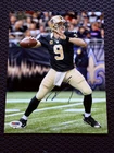 Drew Brees Signed Autograph 8x10 Photo Saints PSA DNA
