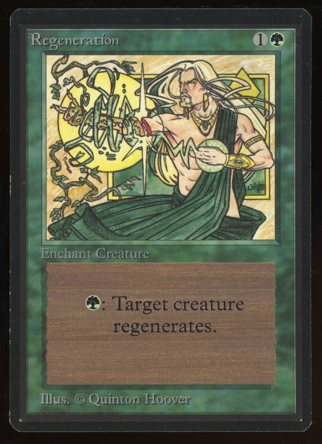 1993 MTG Magic the Gathering Beta Regeneration NM Raw Gaming Card TCG