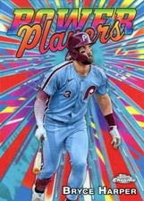 2025 Topps Chrome Power Players #PP-6 Bryce Harper PHILLIES