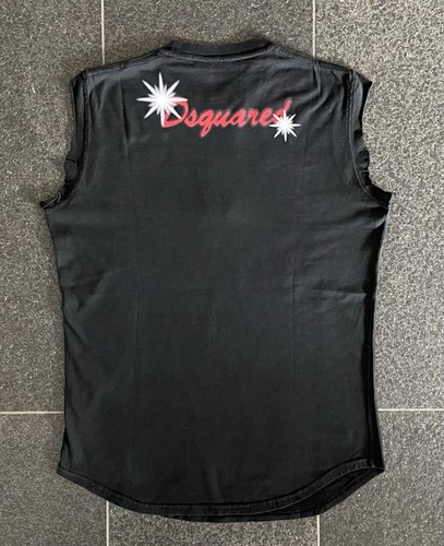 DSQUARED2 F/W 2003 Mouth Bretelles Lèvres M Débardeur T-Shirt Top Clip Bouche - Photo 3 sur 11