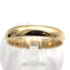 14k Yellow Gold Men's Wedding Band Ring Size 9