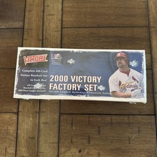 2000 Upper Deck Victory Factory Set MLB Card Box - Factory Sealed