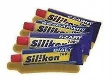 SILIKON 100 % – 60 G SCHWARZ