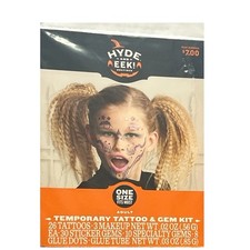 Hyde  EEK Temporary Tattoo And Gem Kit Halloween Makeup