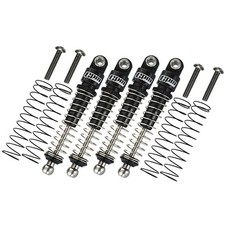 GPM Aluminum 6061-T6 Front Rear Shock 38mm Black for Kyosho 1/18 Mini-Z 4x4