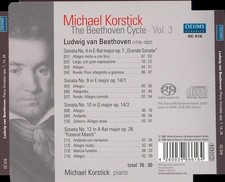 BEETHOVEN: PIANO SONATAS, VOL. 3 NEW CD