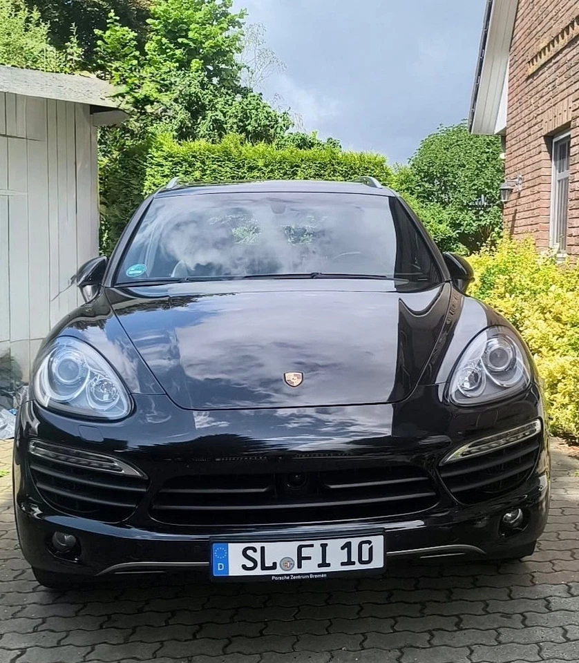 VOLL: PORSCHE Cayenne 4,2 TDI V8 DIESEL, ACC, Pano, Leder, AHK 3,5 to, 382 PS!! - Bild 2 von 4