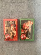 coca cola santa playing cards