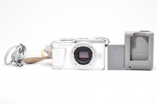 OLYMPUS PEN E-PL9 Digital Camera White with Battery Charger Strap Included