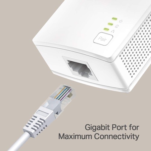 TL-PA717 KIT 1-Port Gigabit Powerline Starter Kit, Data Transfer Speed - 第 5/9 張圖片