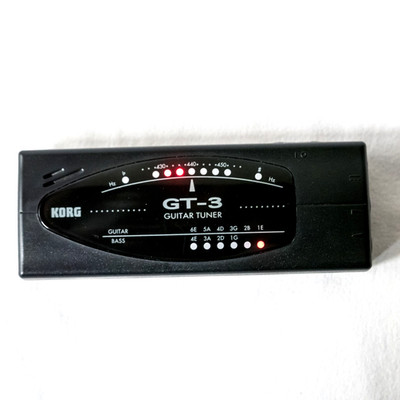   Korg GT-3 Portable Auto Guitar Tuner (Acoustic, Electric, Guitar, Bass) -WORKS