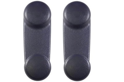 Pt Auto Warehouse Ch-1833G-P - Inside Interior Inner Window Crank Handle Gray -