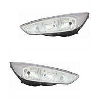 Halogen Scheinwerfer Set Links & Rechts H7 FüR Ford Focus III Turnier Stufenheck