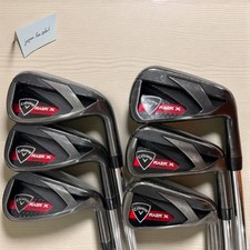 Callaway RAZR X BLACK Set 6pcs 5 6 7 8 9 Pw RAZR X SERIES 65i Exc
