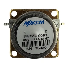 FR12-0001 MA/COM Circulator Stripline 869-894Mhz
