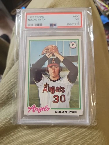NOLAN RYAN~CALIFORNIA ANGELS~1978 TOPPS PSA-3 (VG) HOT MLB CARD #400