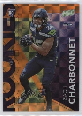 2023 Panini National Convention Rookies Orange 104/199 Zach Charbonnet RC 11n6