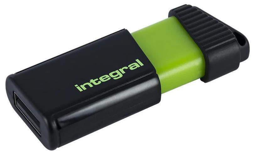 INTEGRAL - INFD128GBPULSEGR - Pulse USB 2.0 Flash Drive, 128gb Verde - Immagine 4 di 4