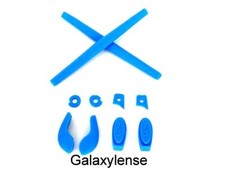 Galaxy Earsocks Nose Pads Rubber Kits For Oakley Juliet Sunglasses Blue