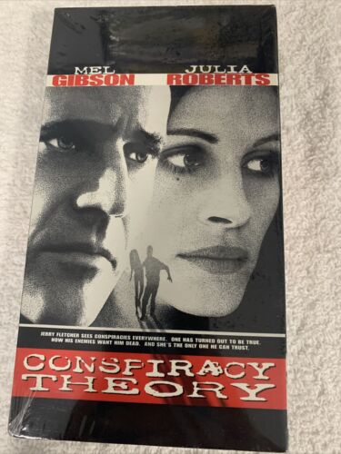 Conspiracy Theory, Movie VHS Mel Gibson and Julia Roberts, New (Factory Sealed)