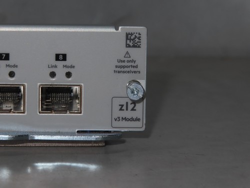 HPE Aruba J9993A 8 Port 1G/10GbE SFP+ MACsec v3 Zl2 Module 5400R - Picture 3 of 4