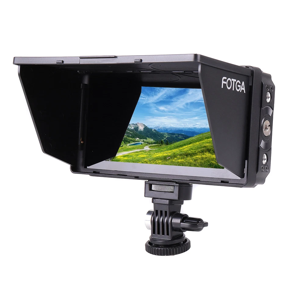 FOTGA 5" IPS Touch Screen Camera Field Video Monitor 2000 nits 4K HDMI - Image 4 of 4