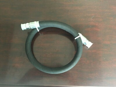 1/2'' x 108'' 2-Wire 5,000 PSI Hydraulic Hose Assembly with 2 Male Pipe 1/2 thread
