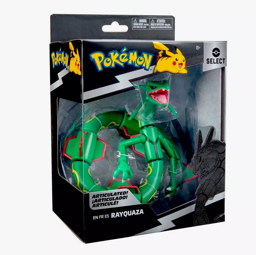 Pokémon 15 cm Select Figurine articulée Figure Rayquaza : : DVD et  Blu-ray