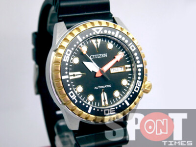 Citizen Automatic Diving Rubber Strap Men's Watch NH8384-14E | eBay