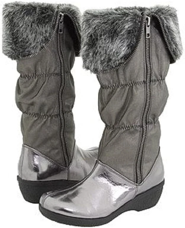 Kenneth Cole Cookie Snow (Youth) Nylon Pizarra Gris Talla 13M EE. UU. Foto 2 de 3