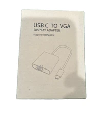 USB C To VGA Display Adapter - Brand new!