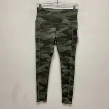 Wild Fable Womens Camouflage Green High-Waisted Stretch Ultra Soft Leggings M