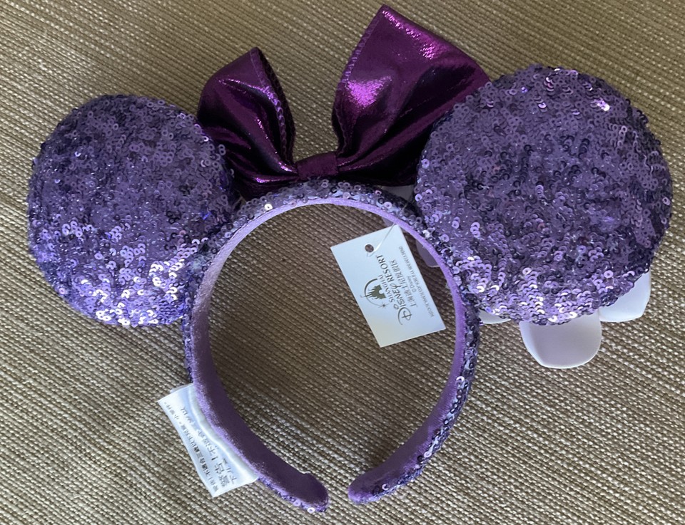 Purple Sequin Headband
