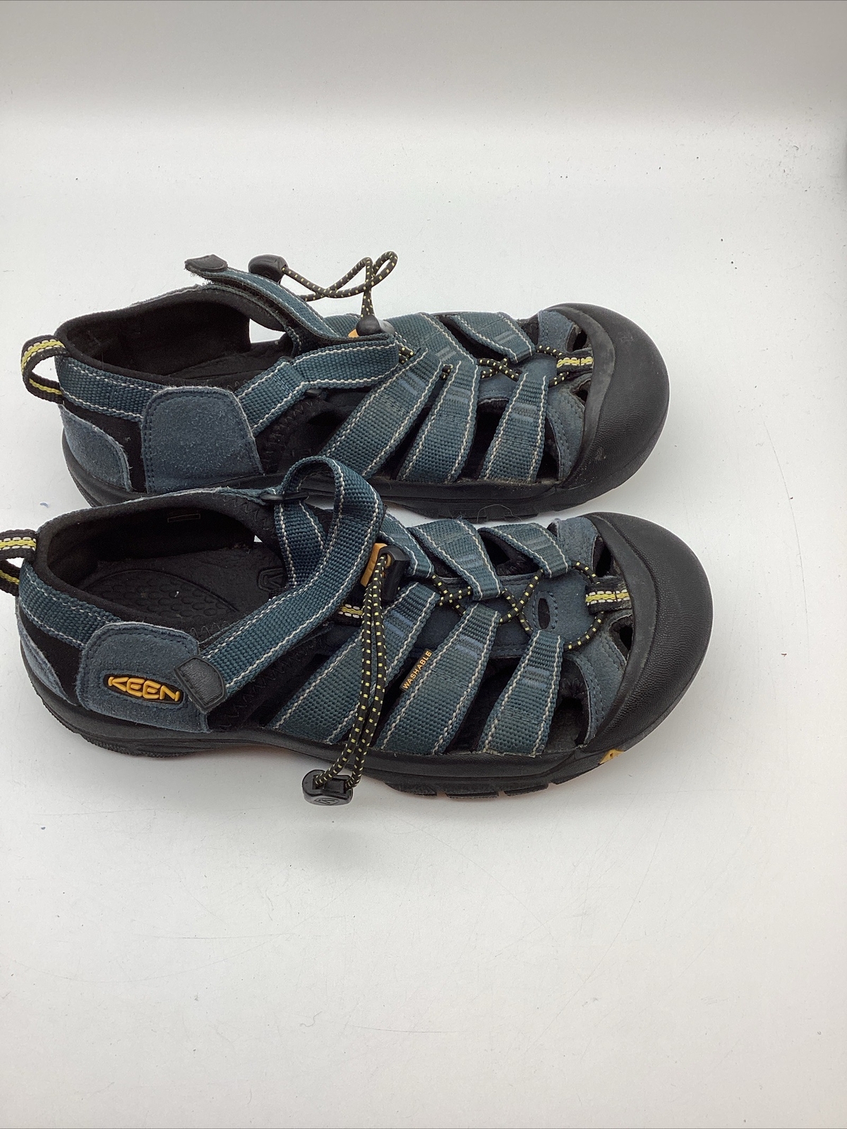 Sandalo acqua Keen Boys Newport H2 punta chiusa blu navy grigio 1006557 taglia 5