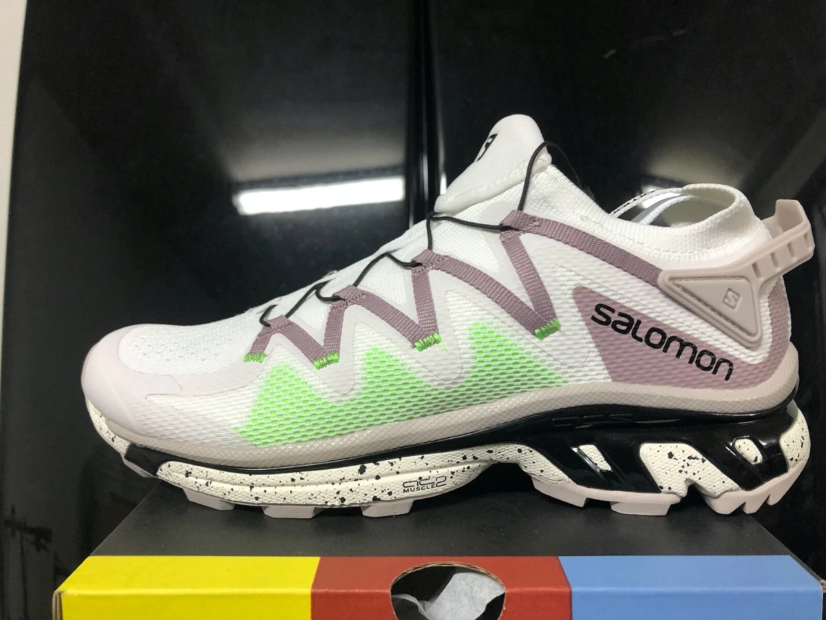 jaloezie Netelig diepgaand Salomon XT Rush White Nimbus Cloud Green Men 8.5 / Wmn9.5 416596 Trail Run  Hike | eBay