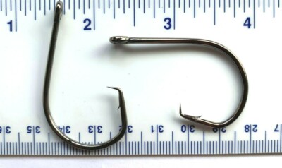 Jighaken Lose 100 GT 2X Inline Circle Fisch Angelhaken  Gre 1/0   Gerry's Tackle 7381